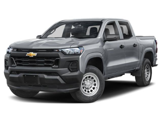 2026 Chevrolet Colorado Work Truck in Summit White — front three-quarter view